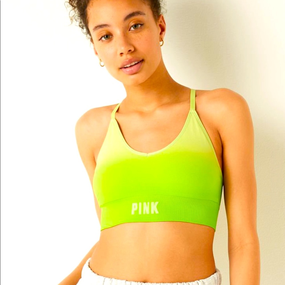 PINK SPORTS BRA
